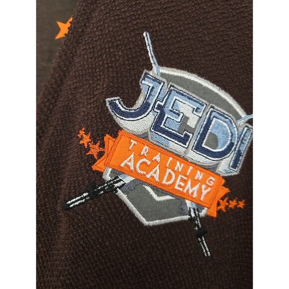 Disney Park Star Wars Jedi Training Academy Youth Costume Robe M Brown Hooded - Picture 3 of 6